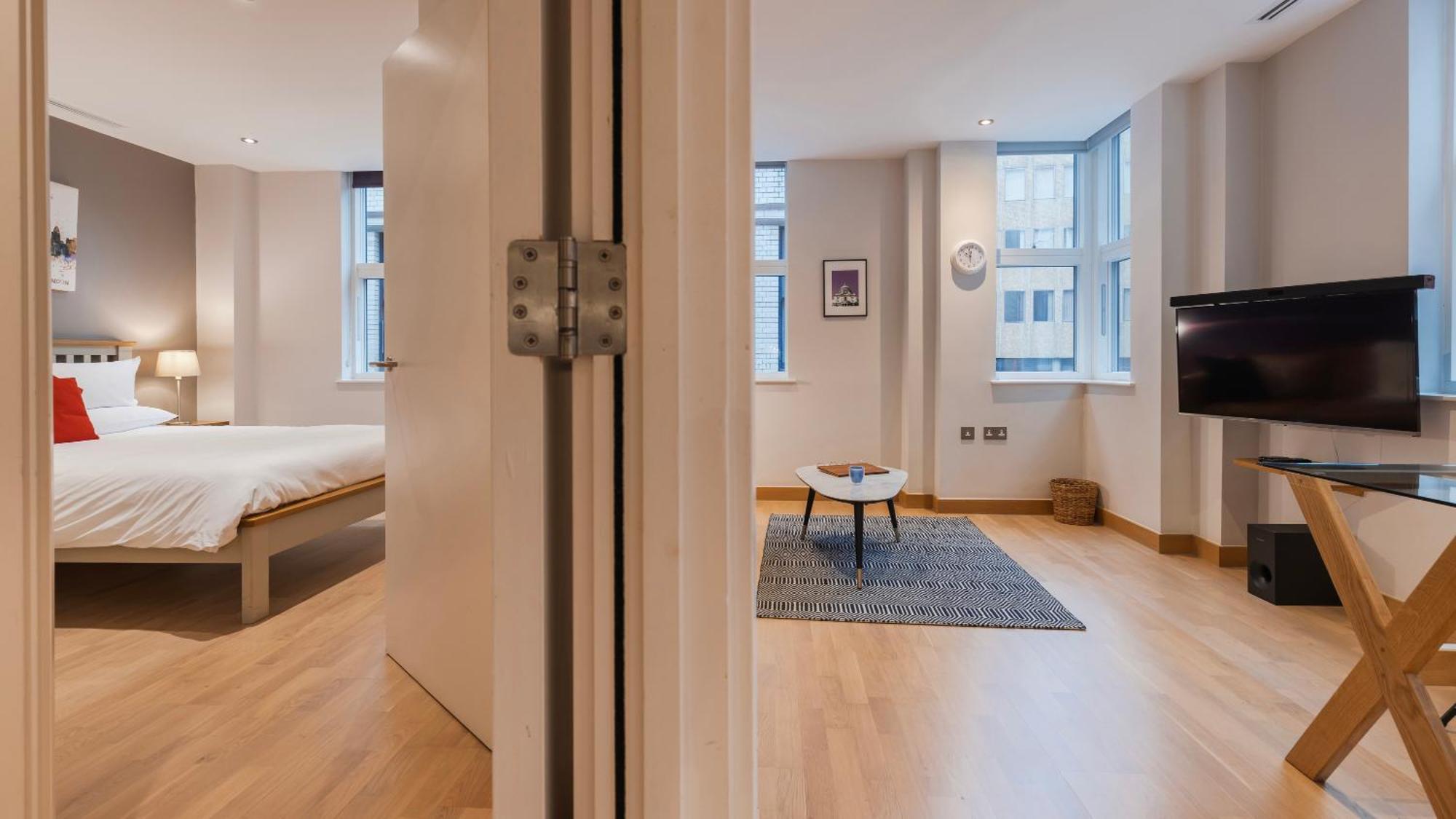 Barbican Serviced Apartments By Lovelystay London Szoba fotó